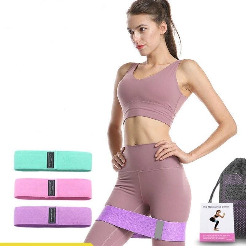 FS Widerstandsbänder SET für Beine + Po. - Fitness Schublade